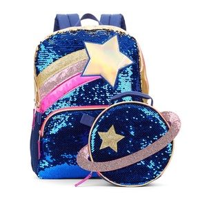 Girls Backpack with Lunch Bag